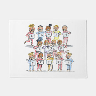 Brush your Teeth Doormat