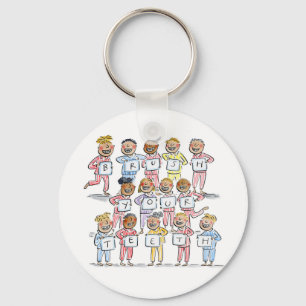 Brush your Teeth Keychain