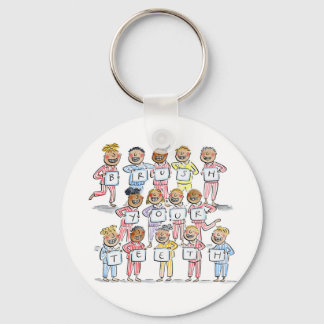 Brush your Teeth Keychain