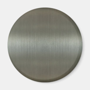 Brushed Aluminum Magnet