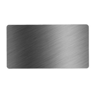 Brushed Aluminum Metal Look