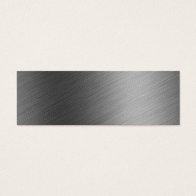 Brushed Aluminum Metal Look (Front)