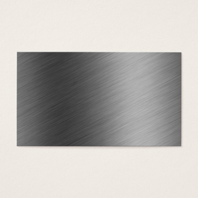 Brushed Aluminum Metal Look (Front)
