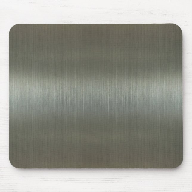 Brushed Aluminum Mouse Pad (Front)