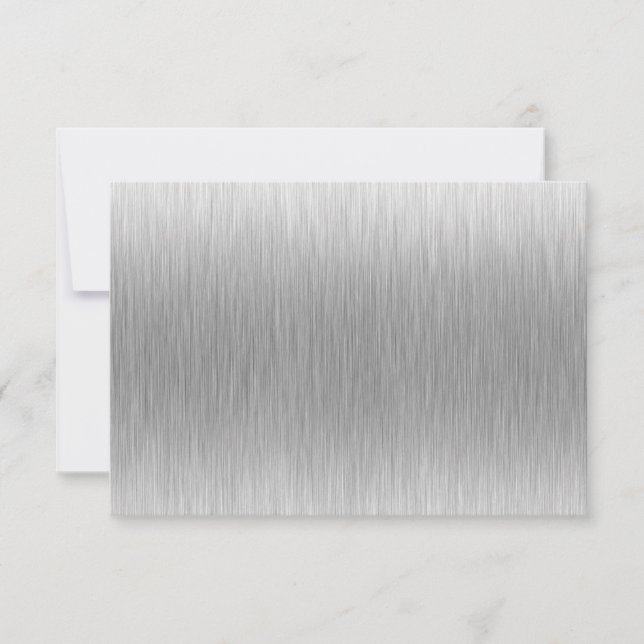 Brushed Aluminum Stainless Steel Textured (Front)