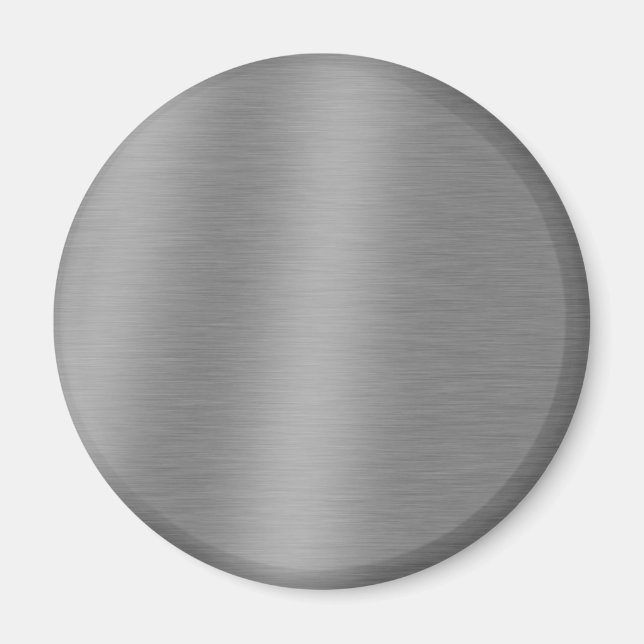 Brushed Aluminum Texture Magnet (Front)