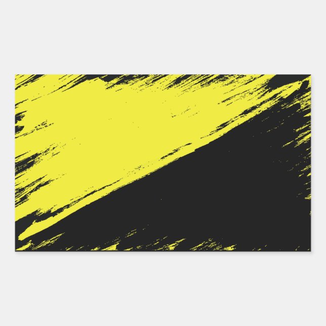 Brushed Anarcho-capitalism Flag Sticker (Front)