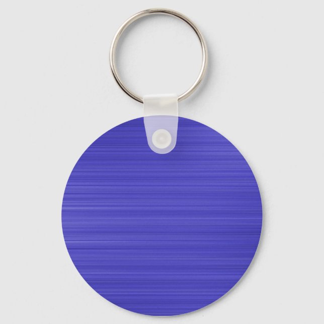 Brushed Blue Keychain (Front)