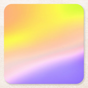 Brushed Brights Paper Coaster