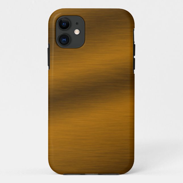 Brushed Bronze Background Case-Mate iPhone Case (Back)