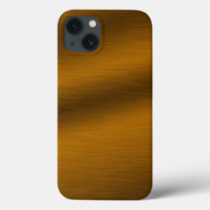 Brushed Bronze Background iPhone 13 Case