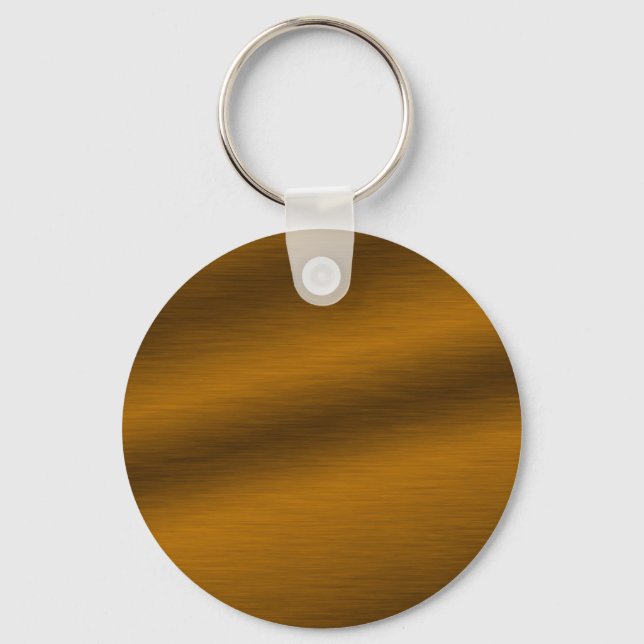 Brushed Bronze Background Keychain (Front)