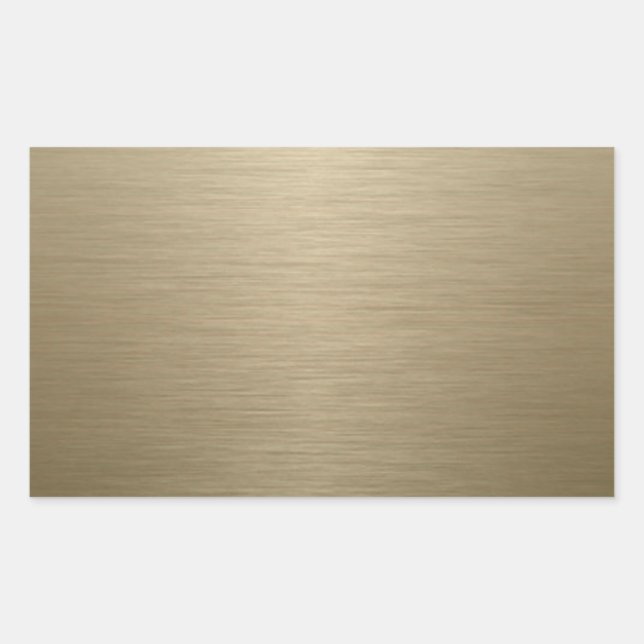 Brushed Bronze Sticker (Front)