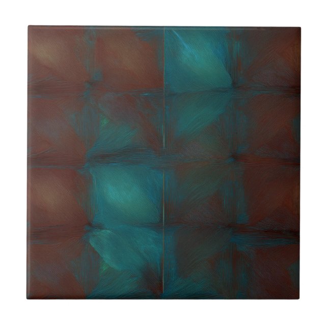 Brushed Copper Tile (Front)