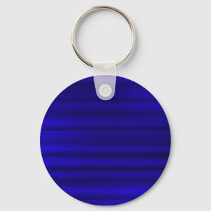 Brushed Deep Blue Keychain