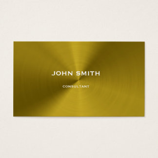 Brushed gold metal