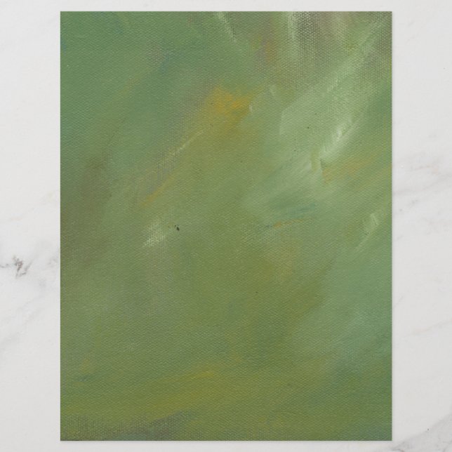 Brushed Green Faux Finish (Front)