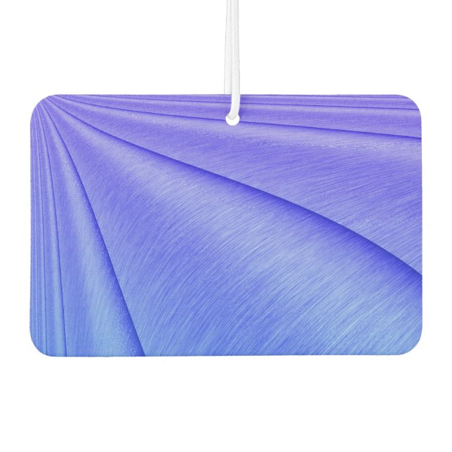 Brushed Lavender to Violet Contour Design Air Freshener (Front)
