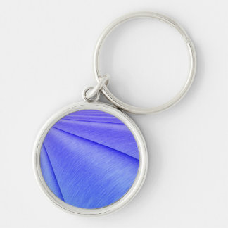 Brushed Lavender to Violet Contour Design Keychain