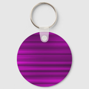 Brushed Magenta Purple Keychain