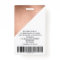 Brushed Metal Employee Photo Barcode Name