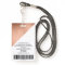 Brushed Metal Employee Photo Barcode Name