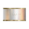 Brushed Metal Gold Banding ID801