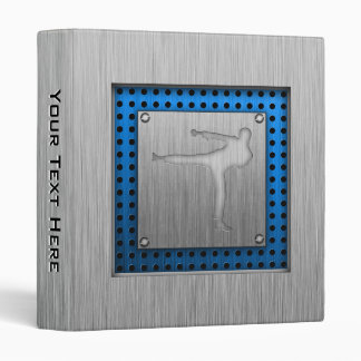 Brushed Metal-look Martial Arts Binder