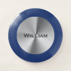 Brushed metal personalized name