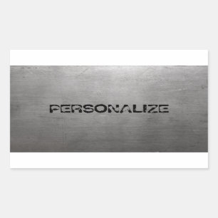 Brushed Metal Texture Sticker