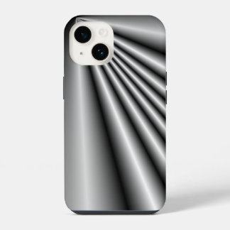 Brushed Metal Tuck and Roll iPhone 14 Case