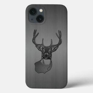 Brushed Metal - White Tail Buck Deer Case-Mate iPh iPhone 13 Case