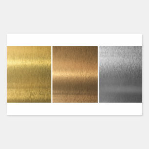 Brushed Metals Sticker