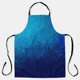 Brushed Painted Abstract Background. Brush stroked Apron