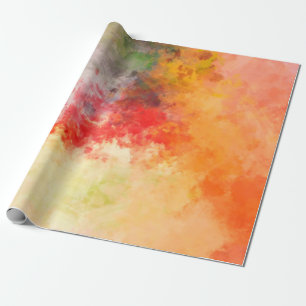 Brushed Painted Abstract Background. Brush stroked Wrapping Paper