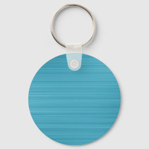 Brushed Pale Blue Keychain