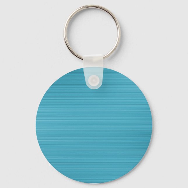 Brushed Pale Blue Keychain (Front)
