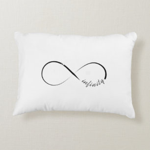 Brushed polyester accent pillow