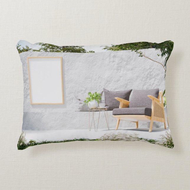 Brushed Polyester Accent Pillow (Front)