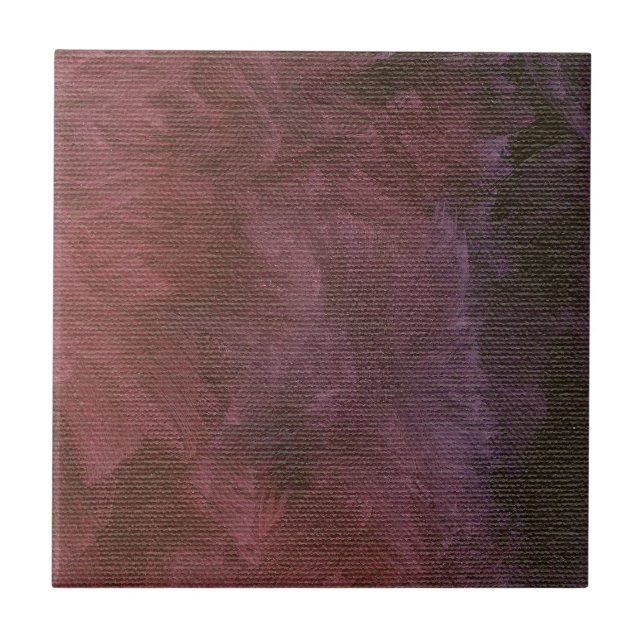 Brushed Purple Faux Finish Tile (Front)