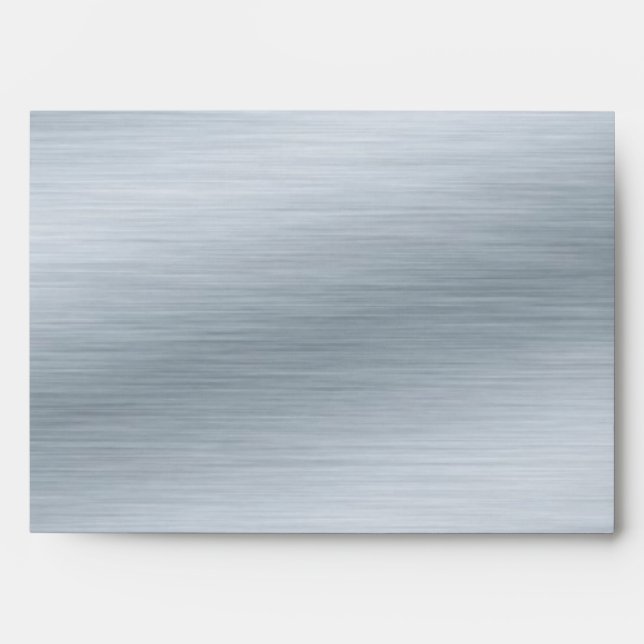 Brushed Silver Look Background Art Envelopes (Front)