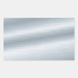 Brushed Silver Look Background Sticker