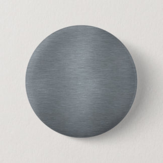 Brushed Steel 2 Inch Round Button