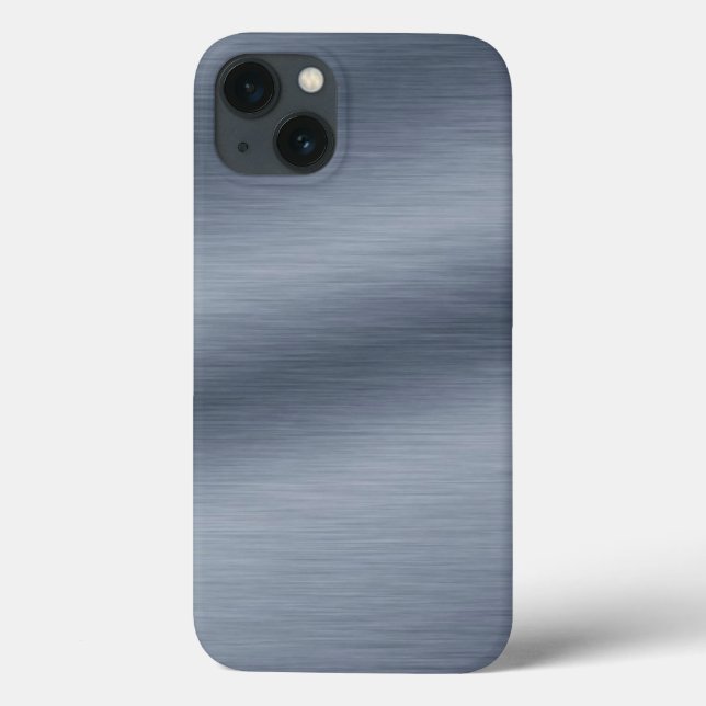 Brushed Steel Look Background Case-Mate iPhone Case (Back)
