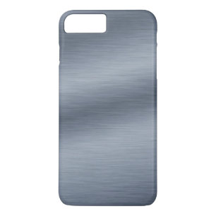 Brushed Steel Look Elegant iPhone 7 Plus Case