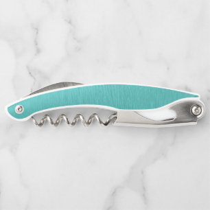 Brushed Turquoise Delight Corkscrew