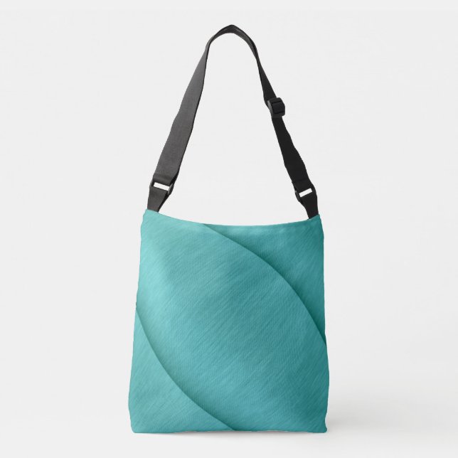 Brushed Turquoise Delight Crossbody Bag (Front)