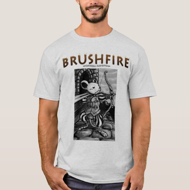 Brushfire - Mouse Conscript T-Shirt (Front)