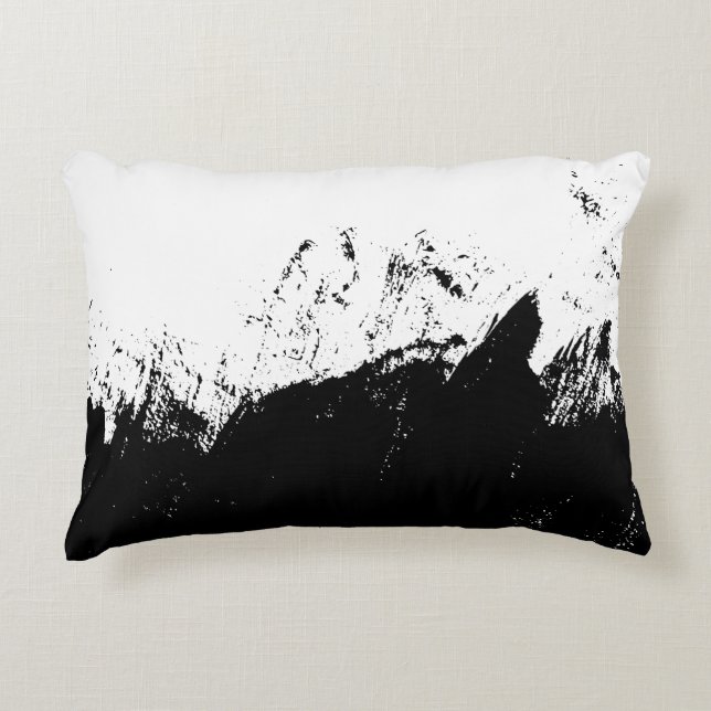 Brushstroke 10 accent pillow (Front)