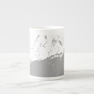 Brushstroke 11 bone china mug